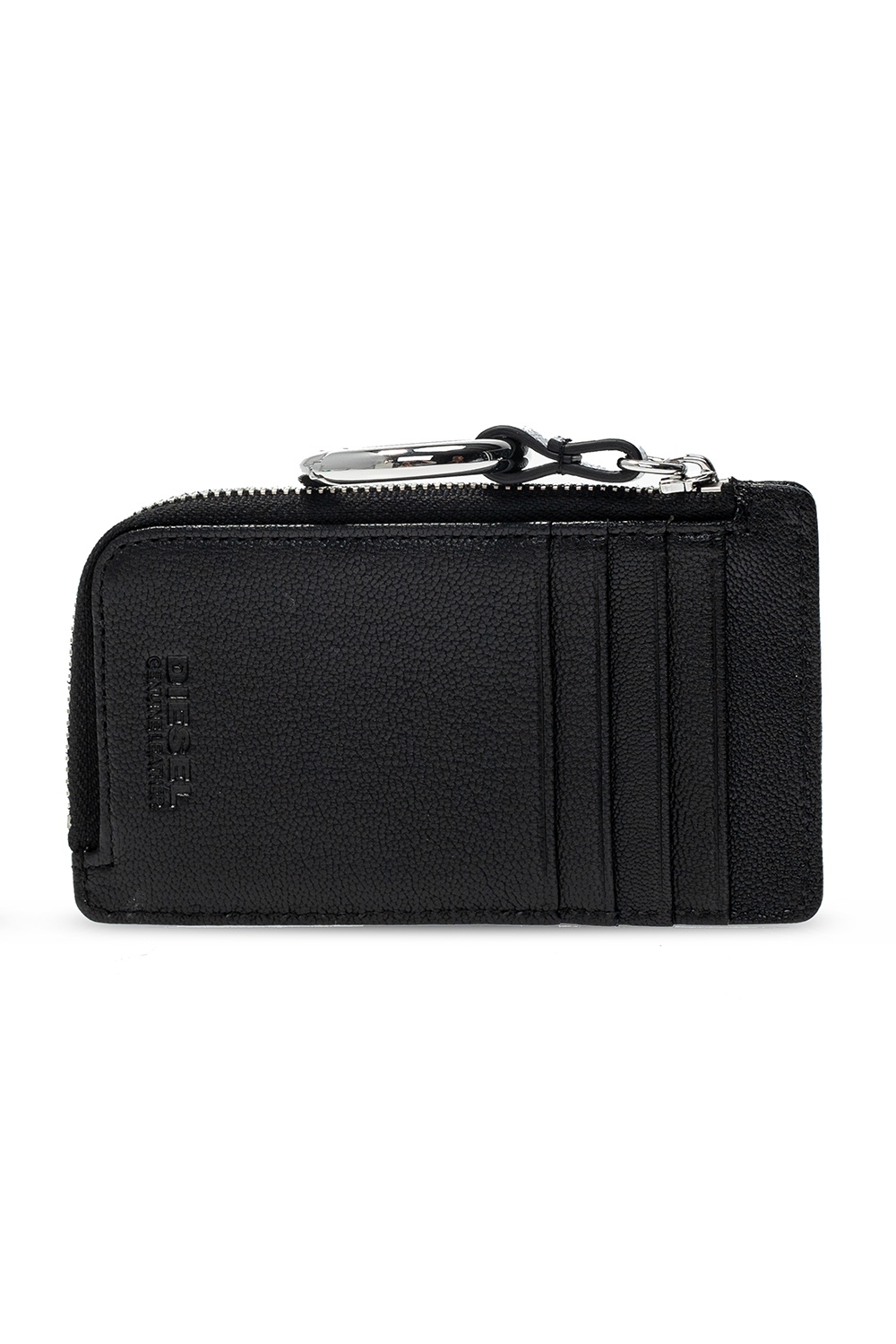DIESEL 1dr Card Holder I ブラック Women's Card holder in leather | Black | Diesel